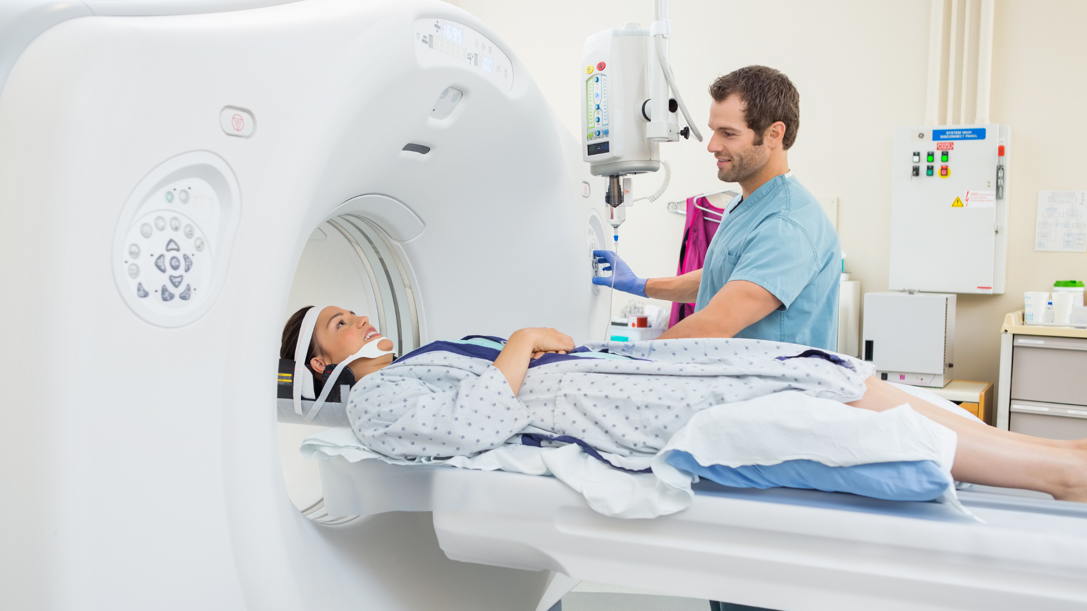 CT scan imaging for spine pain